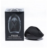 Черный инновационный мужской вибратор PULSE SOLO ESSENTIAL - Hot Octopuss - в Сургуте купить с доставкой