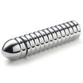 Рельефный фаллос для интенсивного электросекса Groovey George - 20 см. - MyStim - купить с доставкой в Сургуте