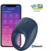 Эрекционное кольцо Satisfyer Strong One с возможностью управления через приложение - Satisfyer - в Сургуте купить с доставкой