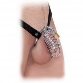 Кольцо верности Extreme Chastity Belt с фиксацией головки - Pipedream - купить с доставкой в Сургуте