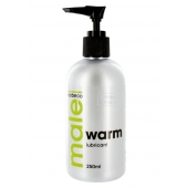 Лубрикант с согревающим эффектом MALE Cobeco Warm Lubricant - 250 мл. - Cobeco - купить с доставкой в Сургуте