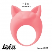 Оранжевое эрекционное кольцо Lemur Remi - Lola Games - в Сургуте купить с доставкой