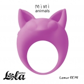 Фиолетовое эрекционное кольцо Lemur Remi - Lola Games - в Сургуте купить с доставкой
