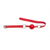 Красный кляп-шарик Firecracker - Lola Games - купить с доставкой в Сургуте