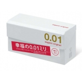 Супер тонкие презервативы Sagami Original 0.01 - 10 шт. - Sagami - купить с доставкой в Сургуте
