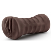 Коричневый мастурбатор-вагина Hot Chocolate Brianna - Blush Novelties - в Сургуте купить с доставкой
