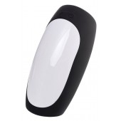 Черно-белый перезаряжаемый мастурбатор Erotist Hailstorm - Erotist Adult Toys - в Сургуте купить с доставкой