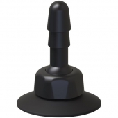 Плаг с присоской для фиксации насадок Deluxe 360° Swivel Suction Cup Plug - Doc Johnson - купить с доставкой в Сургуте
