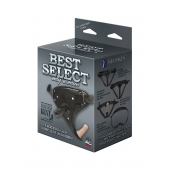 Пояс HARNESS BEST SELECT с вагинальной пробкой - LOVETOY (А-Полимер) - купить с доставкой в Сургуте