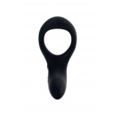 Черное эрекционное кольцо Lovense Diamo - Lovense - в Сургуте купить с доставкой