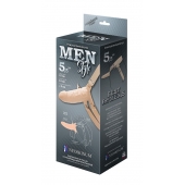 Телесный мужской парапротез MEN STYLE - 15 см. - LOVETOY (А-Полимер) - купить с доставкой в Сургуте