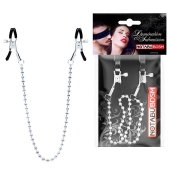 Оригинальные зажимы на соски с бусами - Notabu - купить с доставкой в Сургуте