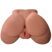 Кофейный мастурбатор-полуторс Perfect Ass Masturbator - Pipedream - в Сургуте купить с доставкой