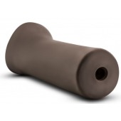 Коричневый мастурбатор-ротик Naughty Nicole - Blush Novelties - в Сургуте купить с доставкой