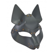 Серая маска Wolf с клепками - Sitabella - купить с доставкой в Сургуте