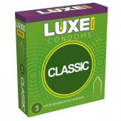 Гладкие презервативы LUXE Royal Classic - 3 шт. - Luxe - купить с доставкой в Сургуте