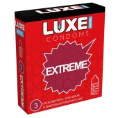 Текстурированные презервативы LUXE Royal Extreme - 3 шт. - Luxe - купить с доставкой в Сургуте