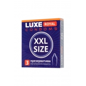Презервативы увеличенного размера LUXE Royal XXL Size - 3 шт. - Luxe - купить с доставкой в Сургуте