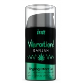 Жидкий интимный гель с эффектом вибрации Vibration! Ganjah - 15 мл. - INTT - купить с доставкой в Сургуте