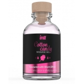 Массажный гель с согревающим эффектом Cotton Candy - 30 мл. - INTT - купить с доставкой в Сургуте