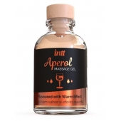 Массажный гель с согревающим эффектом Aperol - 30 мл. - INTT - купить с доставкой в Сургуте