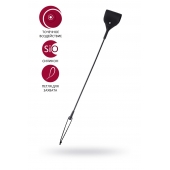 Черный гладкий стек с тонкой ручкой - 48 см. - ToyFa - купить с доставкой в Сургуте