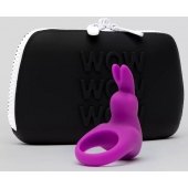 Фиолетовое эрекционное виброкольцо Happy Rabbit Cock Ring Kit - Happy Rabbit - в Сургуте купить с доставкой