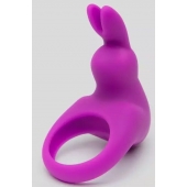Фиолетовое эрекционное виброкольцо Happy Rabbit Cock Ring Kit - Happy Rabbit - в Сургуте купить с доставкой