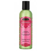Массажное масло Naturals Strawberry Dreams с ароматом клубники - 59 мл. - Kama Sutra - купить с доставкой в Сургуте
