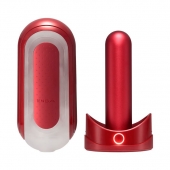 Красный мастурбатор Flip Zero Red   Warmer с подогревом - Tenga - в Сургуте купить с доставкой