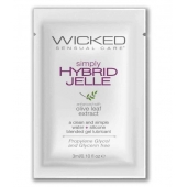 Гель-лубрикант на водно-силиконовой основе Simply Hybrid Jelle - 3 мл. - Wicked - купить с доставкой в Сургуте