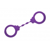 Фиолетовые силиконовые поножи Limitation - Lola Games - купить с доставкой в Сургуте