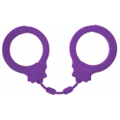 Фиолетовые силиконовые поножи Limitation - Lola Games - купить с доставкой в Сургуте
