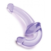 Фиолетовый безремневой страпон Strapless Strap-On - Lux Fetish - купить с доставкой в Сургуте