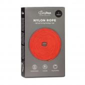 Красная веревка для связывания Nylon Rope - 5 м. - Easy toys - купить с доставкой в Сургуте