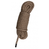 Пеньковая веревка для связывания Hemp Rope - 5 м. - Easy toys - купить с доставкой в Сургуте