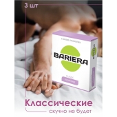 Классические презервативы Bariera Classic - 3 шт. - Bariera - купить с доставкой в Сургуте