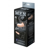 Пустотелый фаллопротез MEN STYLE - 17,5 см. - LOVETOY (А-Полимер) - купить с доставкой в Сургуте