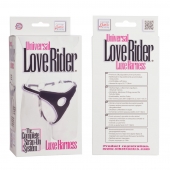 Трусы для страпона с универсальным креплением Universal Love Rider Luxe Harness - California Exotic Novelties - купить с доставкой в Сургуте