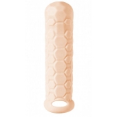 Телесный фаллоудлинитель Homme Long - 15,5 см. - Lola Games - в Сургуте купить с доставкой