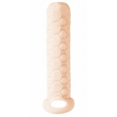 Телесный фаллоудлинитель Homme Long - 13,5 см. - Lola Games - в Сургуте купить с доставкой