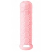 Розовый фаллоудлинитель Homme Long - 15,5 см. - Lola Games - в Сургуте купить с доставкой