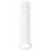 Белый фаллоудлинитель Homme Long - 13,5 см. - Lola Games - в Сургуте купить с доставкой