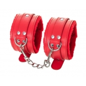 Красные оковы Anonymo из искусственной кожи - ToyFa - купить с доставкой в Сургуте