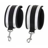 Серебристо-черные оковы Anonymo - ToyFa - купить с доставкой в Сургуте