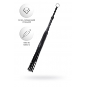 Черный флоггер Anonymo - 64 см. - ToyFa - купить с доставкой в Сургуте