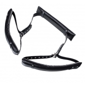 Черные кожаные стропы для фиксации Anonymo - ToyFa - купить с доставкой в Сургуте