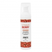 Разогревающее массажное масло  с ароматом клубники Gourmet Strawberry - 50 мл. - Exsens - купить с доставкой в Сургуте