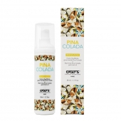 Разогревающее массажное масло с ароматом пина колада Gourmet Pina Colada - 50 мл. - Exsens - купить с доставкой в Сургуте