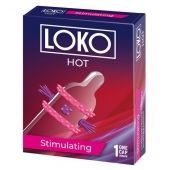 Стимулирующая насадка на пенис LOKO HOT с возбуждающим эффектом - Sitabella - в Сургуте купить с доставкой